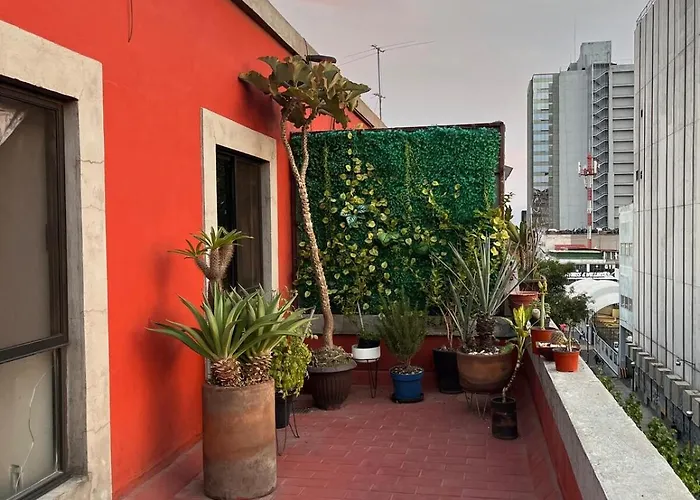 Depa Centrico Mas Terraza A Minutos De Palacio De Bellas Artes Apartment Mexico City